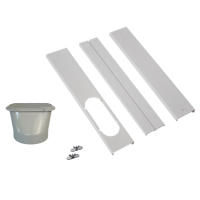 Kit De Ventilación Para Aire Acondicionado Universal Con Conector Ajustable Y Sellador De Ventana Tubo De Extensión De Ventilación De Aire Acondicionado VKTECH PVC Moderno - details 13