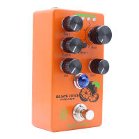 Pedal De Efectos Mosky Audio Black Juice Preamp Overdrive Para Guitarra Y Bajo Cuatro Modelos Con Bypass Verdadero Control Por Knob - details 4