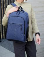 Mochila Unisex Grande De Viaje Simple Y Moda Para Estudiantes Y Computadoras Con Gran Capacidad Bolsillos Internos Y Exterior Cierre De Cremallera - details 11