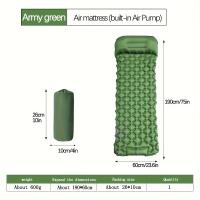 Colchón Inflable Para Camping Al Aire Libre Con Cojines Matrícula Ultraligera Con Bomba De Inflado Integrada Para Senderismo - details 5