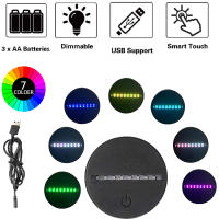 Lámpara De Noche 3D De Lionel Messi Control Remoto Y Táctil Cambio De Color En 16 Tonos Decoración Para Habitación Regalo Para Fanáticos Luz De Mesa Para Dormitorio - details 1