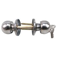 Perilla De Puerta Rotativa De Aleación De Aluminio 1 Pieza Con Llave Para Habitaciones Salones Baños Montaje Fácil 35-45mm - details 5