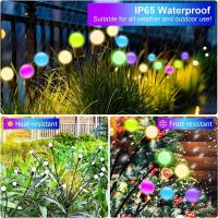 10 Luces Solares Para Jardín Con Diseño De Mariposa Impermeables Para Exterior Patio Camino Decoración Navideña Lámpara Solar Para Césped - details 7