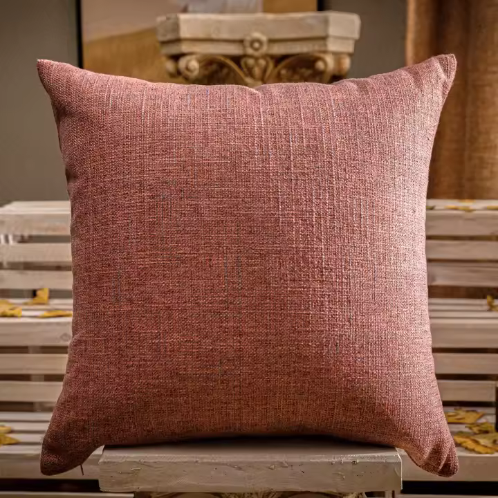 Funda De Cojín De Estilo Otoño Invierno Caliente Para Decoración Del Hogar 45x45cm Sólida 1PC Cubierta De Almohada Para Sofá NAPEARL - 1