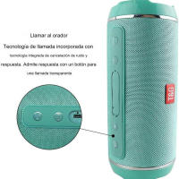 T&G Altavoz Bluetooth inalámbrico TG116, altavoz de bluetooth con graves, compatible, USB, resistente al agua, para exteriores, c ompatible con AUX, TF, Radio FM, Subwoofer Altavoz portatil - details 3