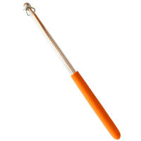 Palo De Bandera Telescópico De Acero Inoxidable 100cm Extendible 5 Colores Portátil Para Profesores Guía De Bandera - details 5