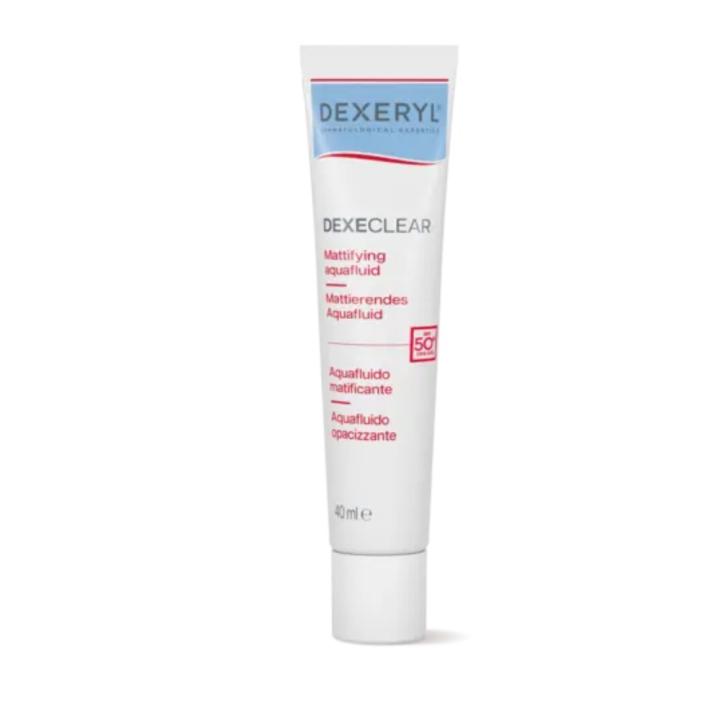 DexeClear Aquafluido Matificante SPF 50+ 40 ml — oferta en Miravia