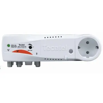 Antenne TV Numérique Philips SDV6227/12 - Amplification 47 DB, Filtre 4G, Pour Intérieur HDTV/UHF/VHF/FM