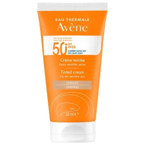 Avene Solar Crema con Color Alta Protección SPF 50+ 50 ml - 1