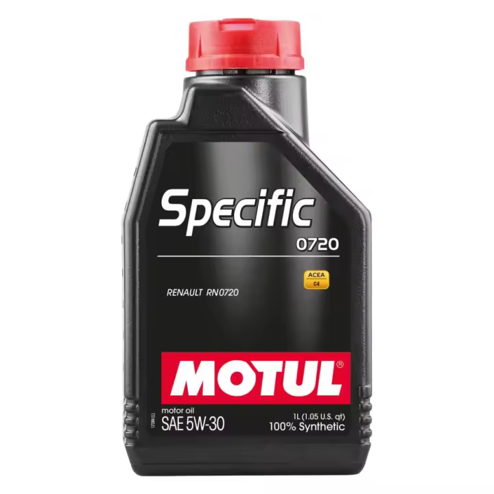 MOTUL SPECIFIC RN 0720 5W30 Lubricante 100% sintético para motor conforme a RENAULT RN0720 - 1