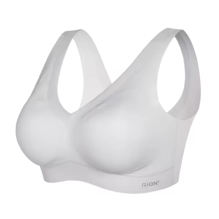 RION Top Deportivo Para Mujer Sujetador De Gimnasio Fitness Con Relleno Crop Top Sin Costuras Para Yoga Sujetador Sin Aros - 1