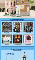 Bloques De Construcción Micro Modelo De Arquitectura De Una Iglesia Restaurante Cubana Havana Café Tienda Juguetes Para Niños Y Adultos Regalo Creativo - details 2