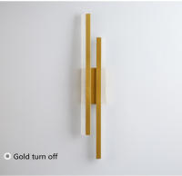 Lámpara De Pared LED Para Dormitorio Estilo Moderno Acero Cuádruple Con Sombrilla De Acrílico Iluminación Interior Para Sala De Estar Pasillo - details 10