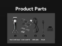 Kit Profesional De Pelacabelos Kemei Máquina De Corte Para Hombres Con Ajuste De Longitud Eléctrico KM-2299 KM-2026 KM-5083 - details 6