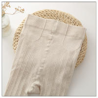 Medias De Pescar Japonesas Para Mujer Blancas Tejidas Con Torsión Leggings Elásticos De Otoño Solids Medias De Ropa Interior - details 5