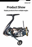 Carrete De Pesca DEUKIO 2024 5.2:1 Potencia Máxima 18lbs Engranaje De Aluminio Aviso De Pesca Para Agua Dulce Y Salada - details 14