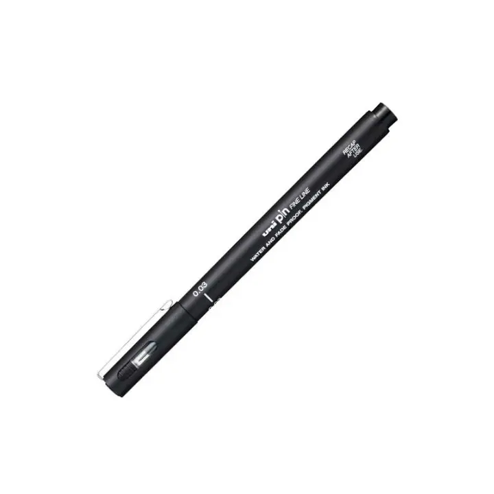 Uni-Ball - ROT. CALIBR. UNIBALL PIN 0.03 NEGRO PIN003-200 230813000 - 1