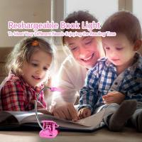 Luz De Libro LED Recargable Mini Portátil Con Protección Ocular Para Lectura Luz De Escritorio Flexible Ajustable PH332 - details 1