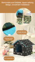 Casa De Gato Impermeable Para Exteriores Calefacción Invierno Cama De Mascota Abrazadera Plegable Y Lavable Para Pequeños Perros Y Puppies - details 6