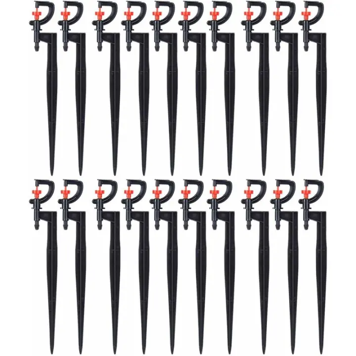 Aspersor de Riego, 20 piezas, microaspersor giratorio de 360 Grados type G - 1