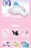 Figura De Anime Sanrio Hangyodon Serie Sweet Dreams Caja Sorpresa Kuromi Pochacco Decoraciones De Juguetes Para Coleccionistas - details 2