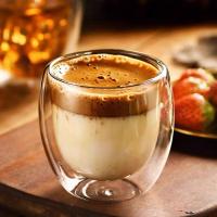 Taza Aislada De Vidrio Doble Capa Para Café Té Vino Cerveza Leche 150/250/350/450ml Resistente Al Calor Y Frío Uso Doméstico - details 2