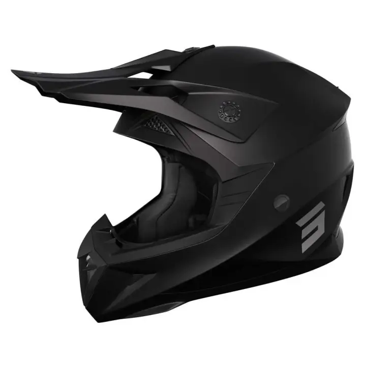 Shot Casco Off-road Pulse Solid 2.0 Negro Adulto - 1