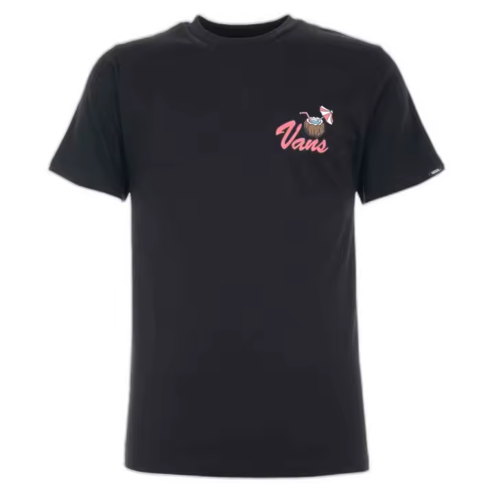 Camiseta de Manga Corta Vans Easy Going para hombre en color negro - 1