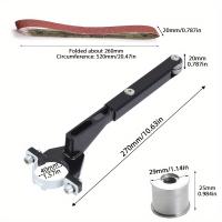 Accesorio Modificado Para Motosierra Ángulo 6/10PCS Sander De Cinta Para Trabajar Madera Pulir Y Cortar Polvo Compatible Con 100/115/125 Motosierra - details 4