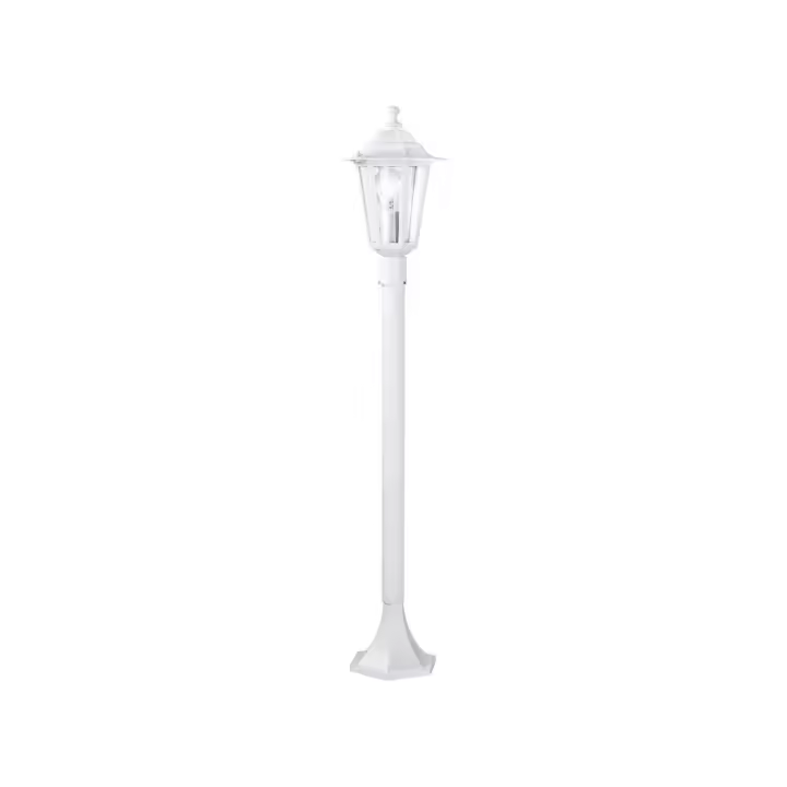 Eglo Baliza farola mini aluminio blanco 100 cm - Laterna5 - 1