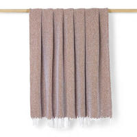 Colcha Multiusos Dosantex Nupur - Plaid Sofá 100% Algodón en 4 Colores y 3 Tamaños - Ocre, Taupe, Terracota, Verde Oliva - details 7