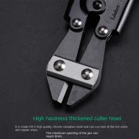 Tijeras De Corte De Acero Para Cables LINBON Multiusos Ahorrador De Esfuerzo Herramienta Para El Trabajo Metálico - details 4