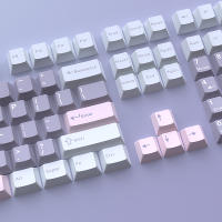 Keycaps De PBT Perfiles Cherry Para Gaming Teclado Mecánico MX Switches Layout ISO Minimalista Para GMK87 AULA 75 126 Teclas - details 20
