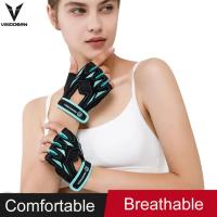 Guantes De Gimnasio Transpirables Para Hombres Y Mujeres 2023 Antideslizantes De Medio Dedo Para Levantamiento De Pesas Y Entrenamiento De Fitness - details 4