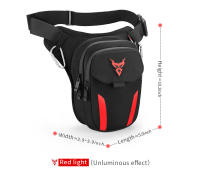 Bolsa De Pierna Para Motocicleta Impermeable Con Luz LED Bolsa De Cintura Para Motocicleta Y Bicicleta Deporte Al Aire Libre Bolsa Transversal Para Móvil - details 19