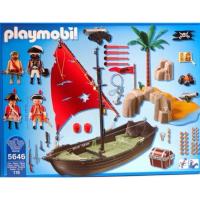 PLAYMOBIL set piratas  Barco y Isla de tesoro (5646) - details 3