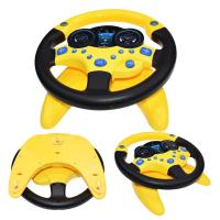 Juguete Educativo Para Bebés Y Niños Con Volante Eléctrico Y Luz Sonido Copiloto Para Carro De Bebé Material Plástico - details 7