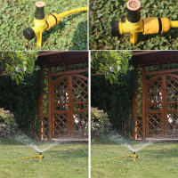 Aspersor De Jardín Automático 360° Rotación Regulable Para Riego De Jardín Agricultura Granja Invernadero Sistema De Riego - details 1