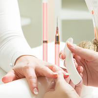 Juego De 5 Pinceles De Arte De Uñas Con Líneas Elongadas Para Dibujar Y Pintar Gel UV Diseño De Uñas Herramienta Profesional De Manicura - details 4