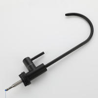 Grifo De Cocina Directo Para Beber Agua Purificada Acero Inoxidable Resistente a La Osmosis Montaje En Mesa Un Solo Manillar - details 6