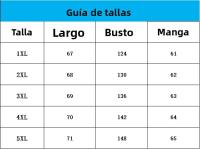 Camisa Leopardo Impresión V-Neck Botones Talla Grande Moda Casual Para Mujer Ropa Oficina Blusa Adecuada Para Edad Media - details 0
