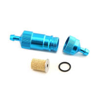 Filtro De Combustible Para Barco RC De Precisión Aleación De Aluminio Tipo Desmontable Para Aviones Y Vehículos Modelos De Gasolina Y Nitro Largo 50mm - details 4