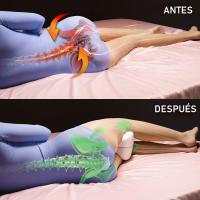 Almohada de Descanso para Piernas Viscoelástica Ergonómica - Mejora Postura Al Dormir - Funda Lavable - Confort Insuperable - details 1