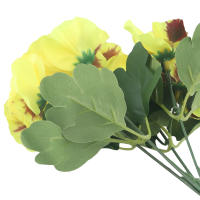 10 Cabezas De Margarita Artificial 26cm Bouquet Para Boda Fiesta Hogar Rama De Flores Artificiales Material COTON - details 65