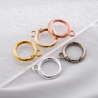5Pcs/Lot Aleación De Zinc Anillo O Clavija De Resorte Abreable Hebilla De Conector Para Bolsos Y Joyería DIY Herramienta De Metal - details 1