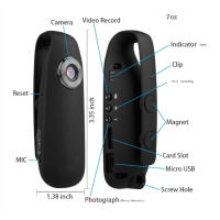 Cámara Mini HD Portátil Micro Camcorder De Bolsillo Con Detección De Movimiento Para Deportes Al Aire Libre Entrevistas Clase Reunión 560mAh 16:9 - details 15
