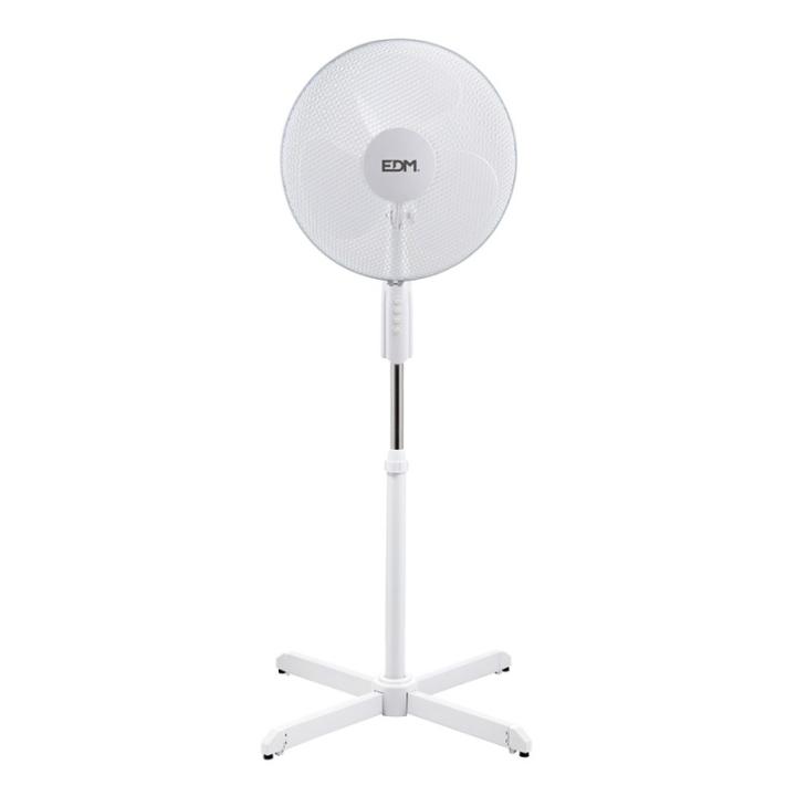 VENTILADOR PIE BLANCO 50W 33910 — oferta en Miravia