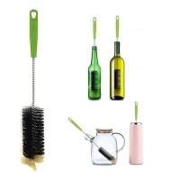 Cepillo De Limpieza Para Botellas Largas Multifuncional Con Agujero Para Colgar Escobilla De Limpiador De Vaso De Cristal Y Vino Para Decantador De Agua Y Cerveza - details 0