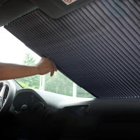 Visera Solar Retráctil Para Coche Protección UV Antisoles Accesorios Para Ventanas De Coche Visera Solar Automóvil - details 4