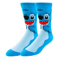 5 Pares De Calcetines De Anime Manga Para Mujer Diseño De Dibujos Animados Cómodos Y Suaves De Cuello Medio Y Redondo - details 2